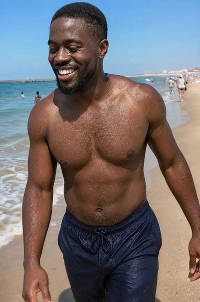 Beach day, no second thoughts