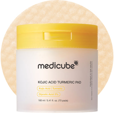 Medicube Kojic Acid Turmeric — Underarm & Body Brightening Pads
