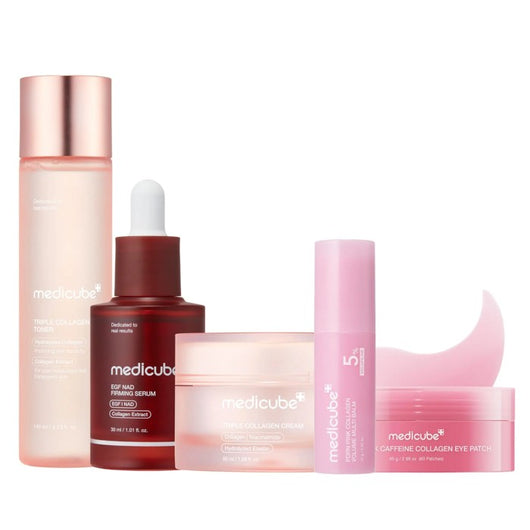 medicube 5-step collagen + PDRN routine