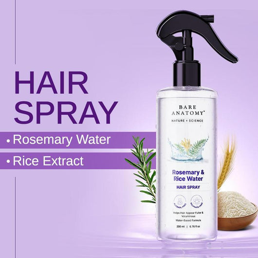 Rosemary and Rice Water Hair Spray