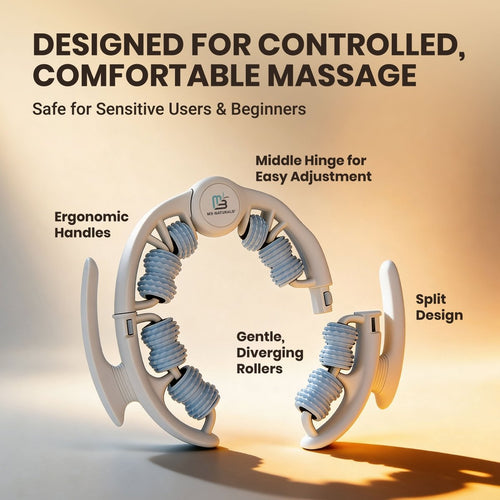 Anti-Cellulite Massage Roller — 360° Body Roller for Legs, Arms & Thighs