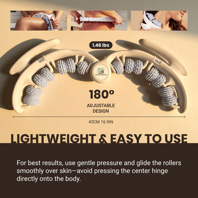 Lightweight 1.46 lb, 180-degree adjustable design, 43 cm