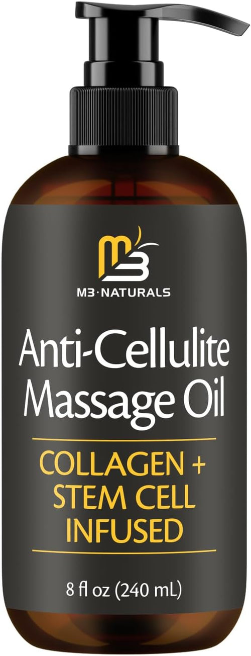 Anti-Cellulite Massage Oil — Collagen + Stem Cell Body Oil (8 fl oz)