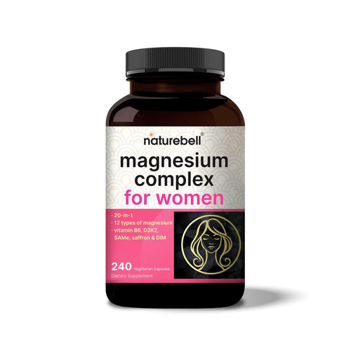 Magnesium Complex for Women - 240 Vegetarian Capsules