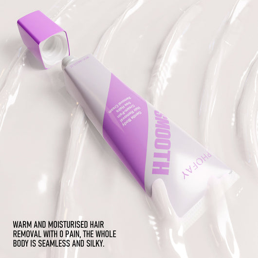 PHOFAY SMOOTH cream - painless whole-body hair removal, silky skin