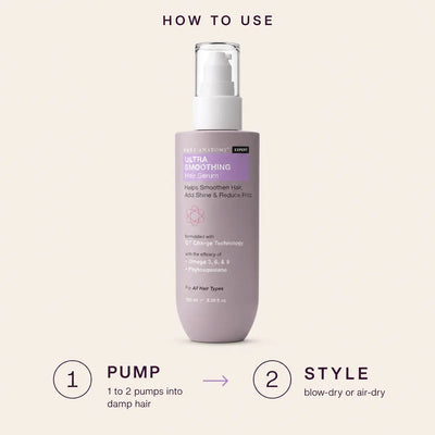 How to use, 1-2 pumps into damp hair then style