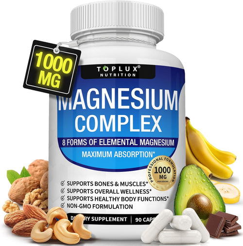 Magnesium Complex 1000mg - 8 Forms of Magnesium, Maximum Absorption